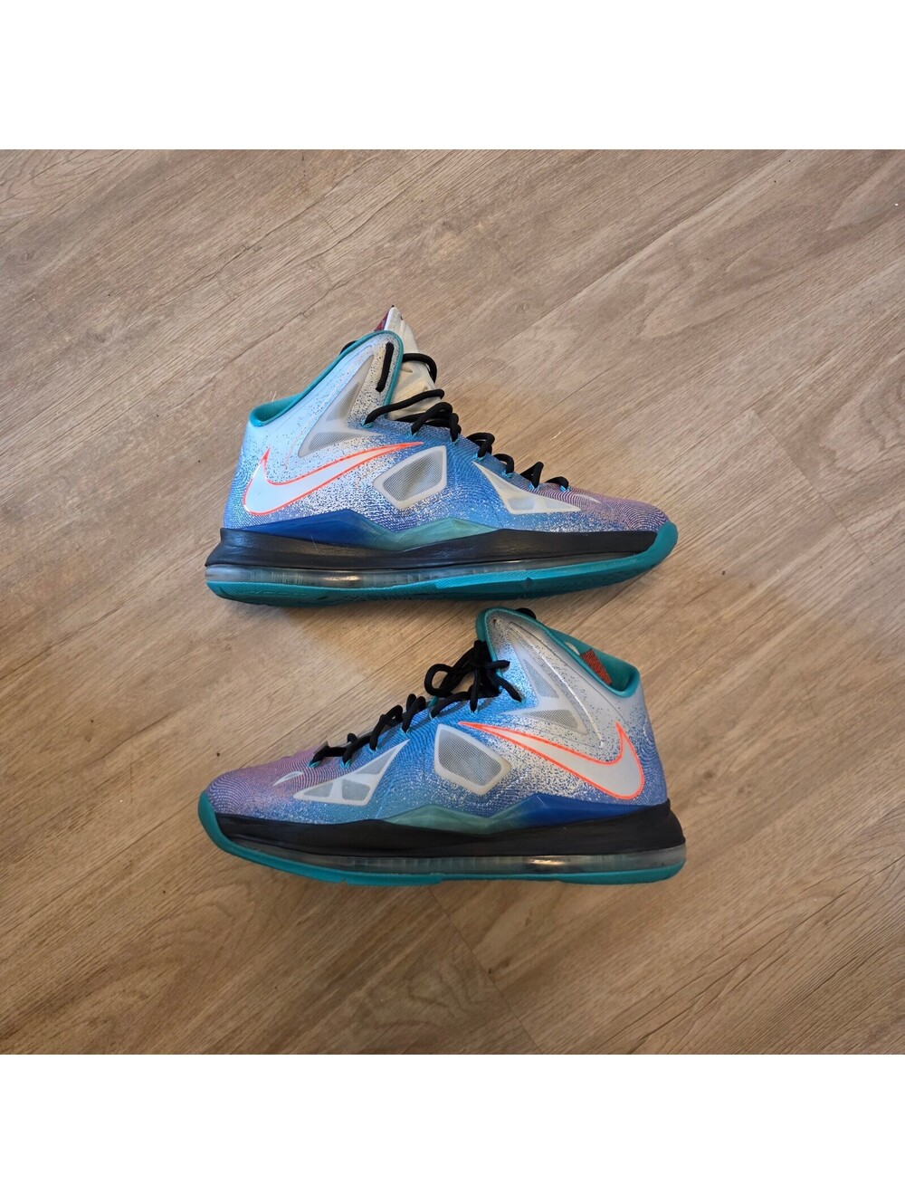 Nike Lebron X 10 "Re-Entry" basketball sz 12 US lot - Picture 3 of 10